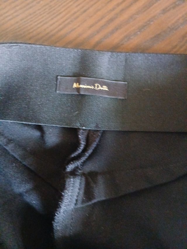 Pantalón negro Massimo Dutti