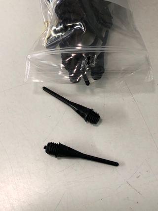 Lote 550 Puntas rosca ancha 1/4 para dardos