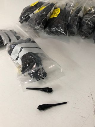 Lote 550 Puntas rosca ancha 1/4 para dardos