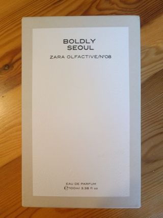 Perfume " BOLDLY SEOUL " ZARA 100 ML.