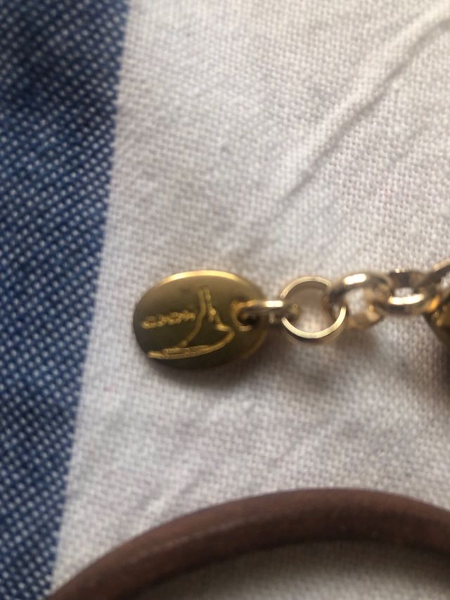 Pulsera estrella Gloria Mago marrón