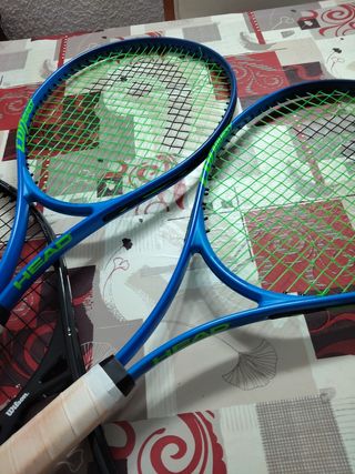 4 Raquetas Tenis usadas
