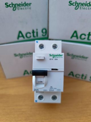 4x Diferencial Schneider 25A 2x25 Nuevos