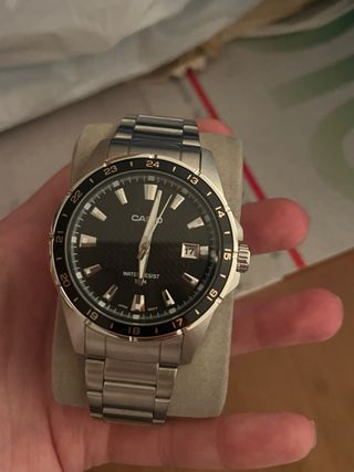 Reloj Casio clásico - acero inoxidable