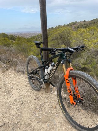 S-Works Epic Brain: MTB carbono tope 
talla M