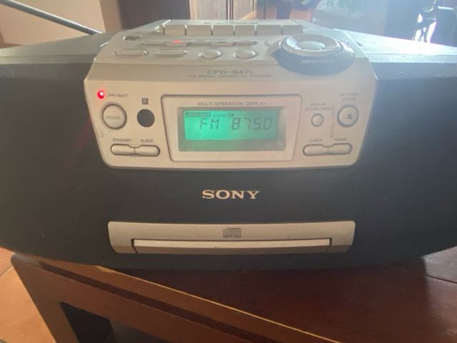 Radiocassette SONY CFD-S47L