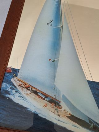 VINTAGE anni 80 - Specchio Nastro Azzurro