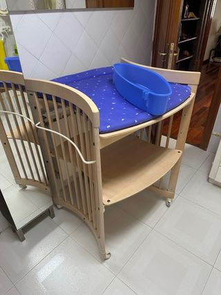 Cambiador bebé Stokke care - madera