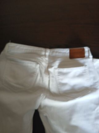 Pantalones Zara Mujer blancos