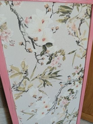 Esclusivo quadrato rosa shabby chic