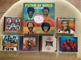 LOTE FUNK & SOUL COVERS LIBRO + 6 CD’S