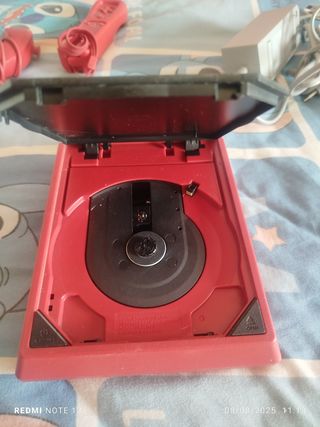 Wii roja Nintendo+mando+joystick 