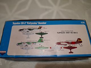 Tupolev SB-2 Katyuska 1/72 de  Novo de los años 70