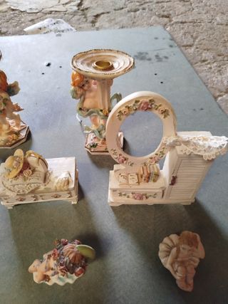 7 Figuras porcelana vintage