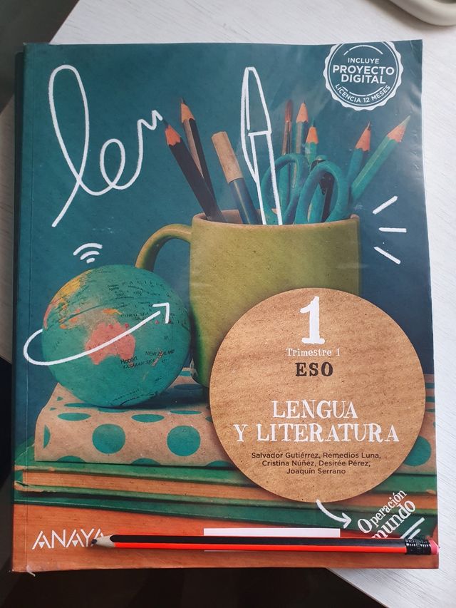 Libros de texto 1 ESO varios ver isbn