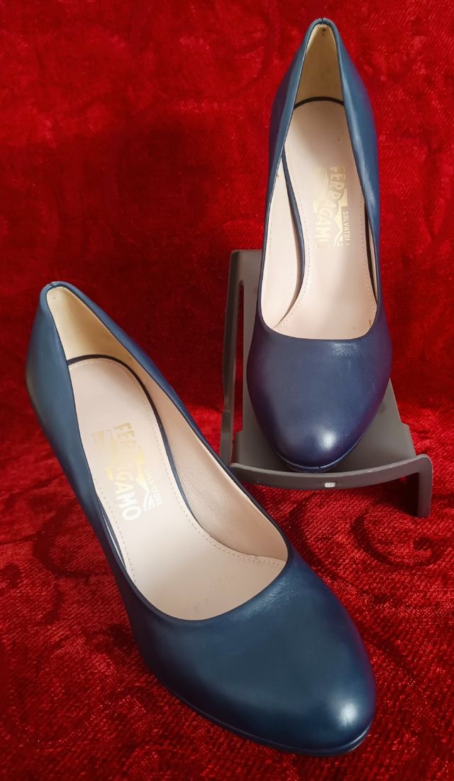 Salvatore Ferragamo - Tacones Azul