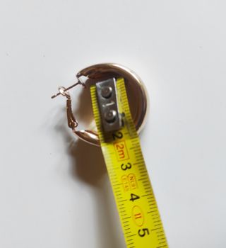 Aros dorados ACERO vintage