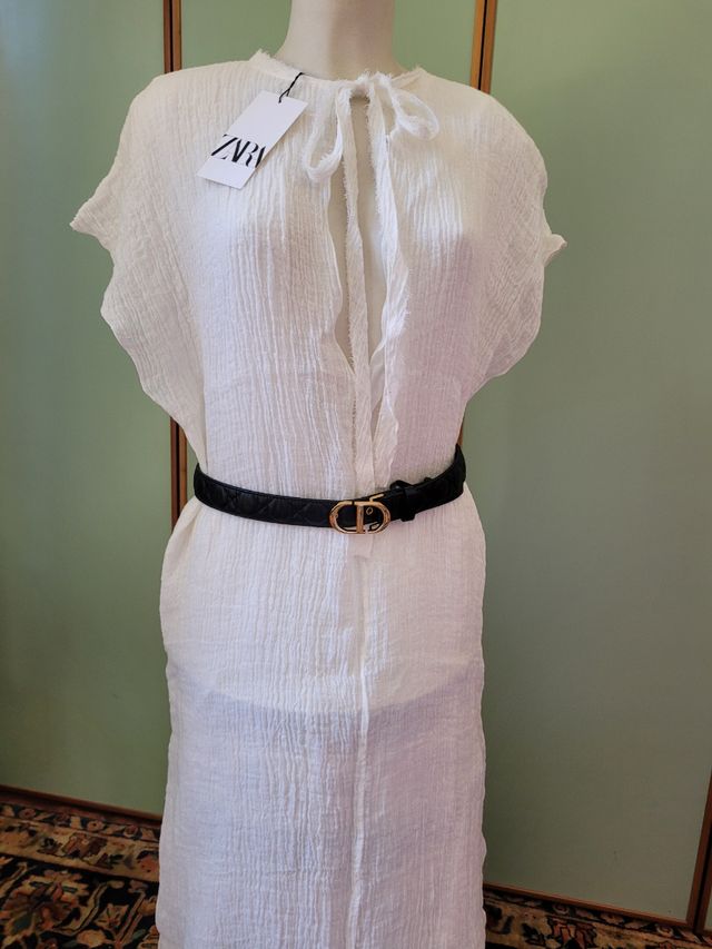 Vestito Zara bianco estivo NUOVO