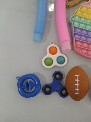 Juguetes sensoriales antiestrés