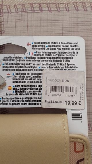 Oferta.NUEVO.Oficial Nintendo.Funda Ds Lite 