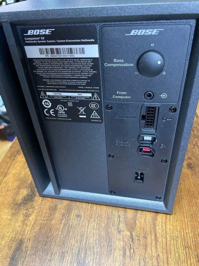 Altavoces Bose Companion 50