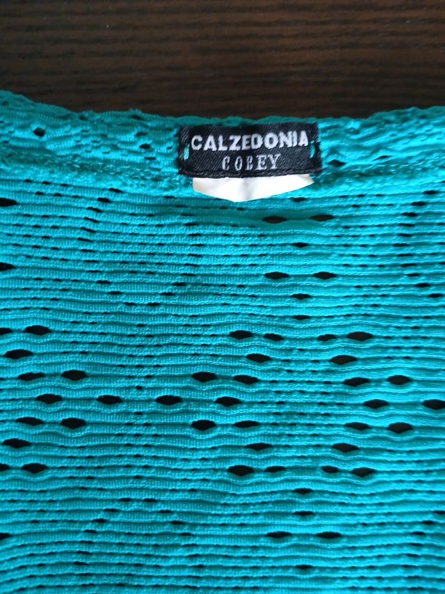 Vestido Calzedonia verde turquesa. Está impecable