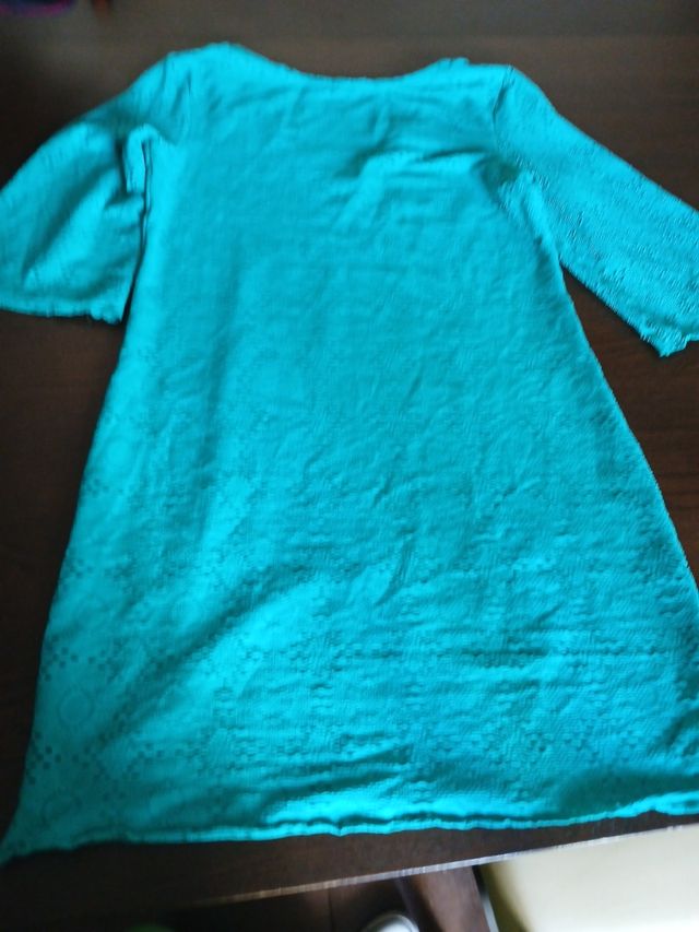 Vestido Calzedonia verde turquesa. Está impecable