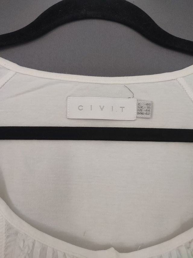 Camiseta blanca CIVIT