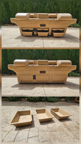 Asiento/Cama Volkswagen Multivan T5-T6 3 Plazas