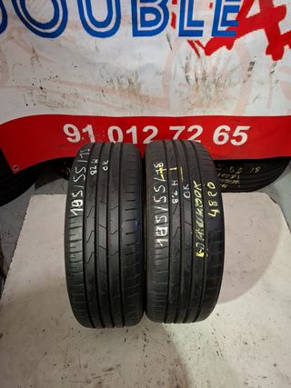 Hankook 185/55/15 82H RUEDAS SEMIS USADAS