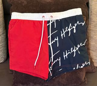 Bañador Tommy Hilfiger rojo-azul
