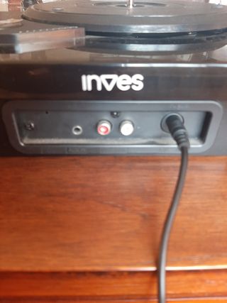 Tocadiscos Inves negro