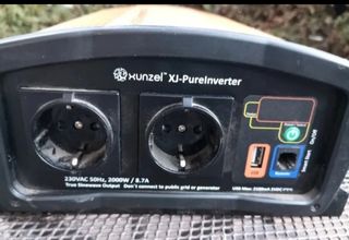 Inversor Hunzel XJ-Pure 2000W 24V
