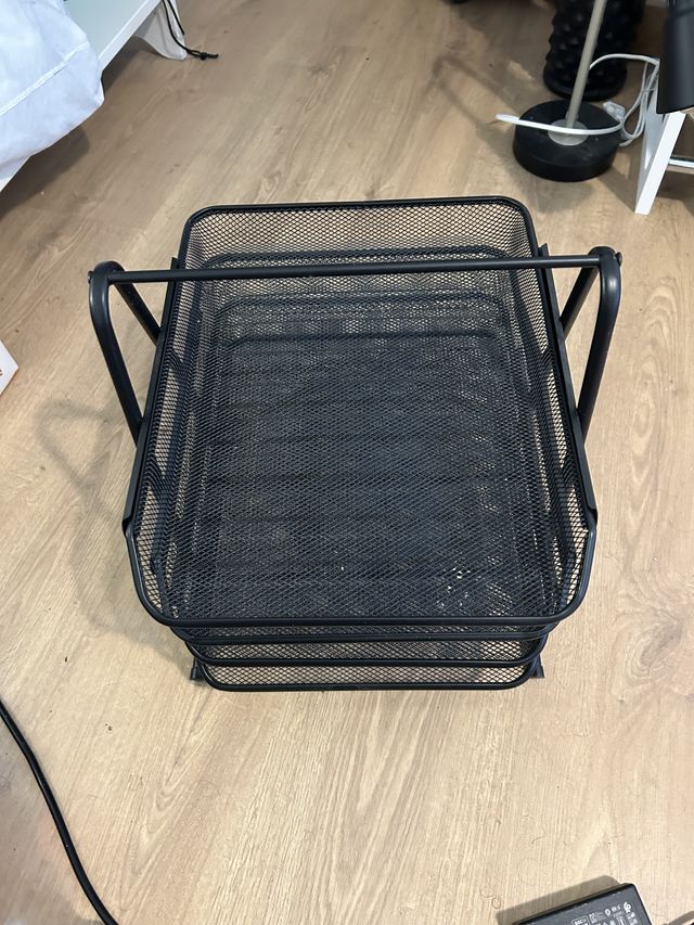 Bandeja organizadora 3 pisos metal