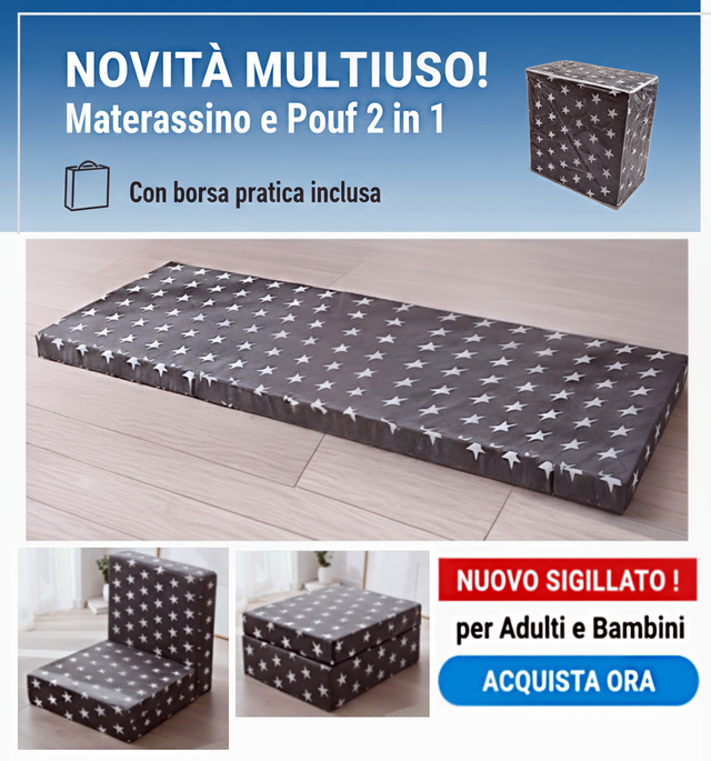 Materasso Pieghevole *NUOVO* Adulti Bambini +Borsa