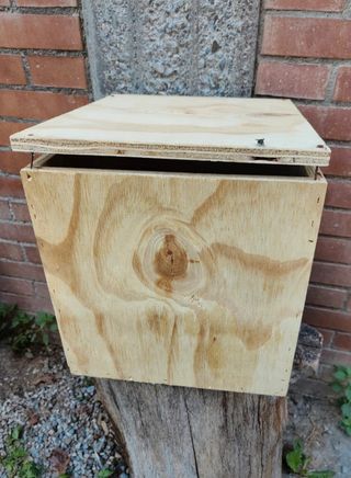 Scatola legno per imballaggio 