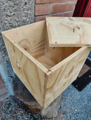 Scatola legno per imballaggio 