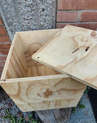 Scatola legno per imballaggio 