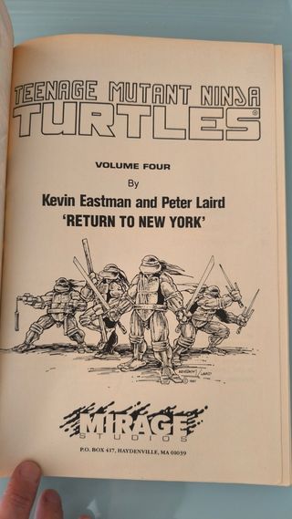 Teenage Mutant Ninja Turtles volume four
