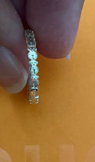 Anillo Tous ositos - plateado