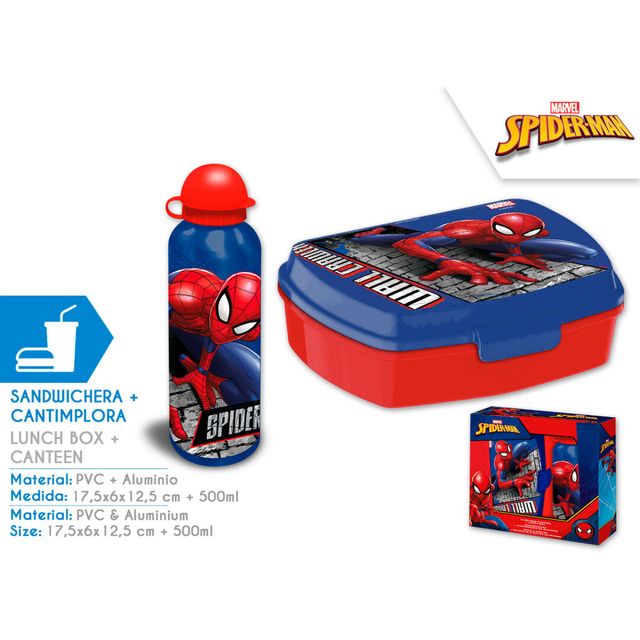 Cantina e lancheira do Homem-Aranha