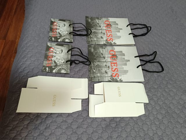 Sacchetti Guess - Bianchi e Grigi