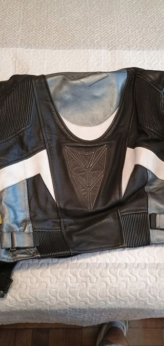 Cazadora moto piel Miline