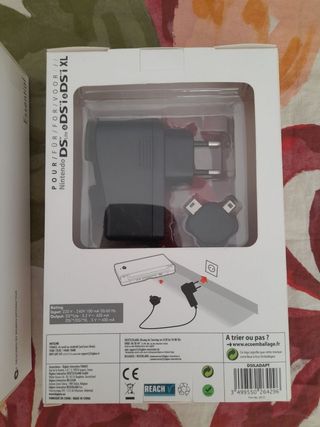 OFERTÓN.Pack 3DS: funda con accesorios+cargador 