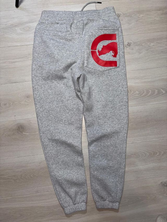 Pantalones Ecko Unltd Gris Y2K baggy fit joggers