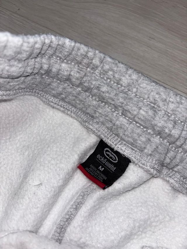 Pantalones Ecko Unltd Gris Y2K baggy fit joggers