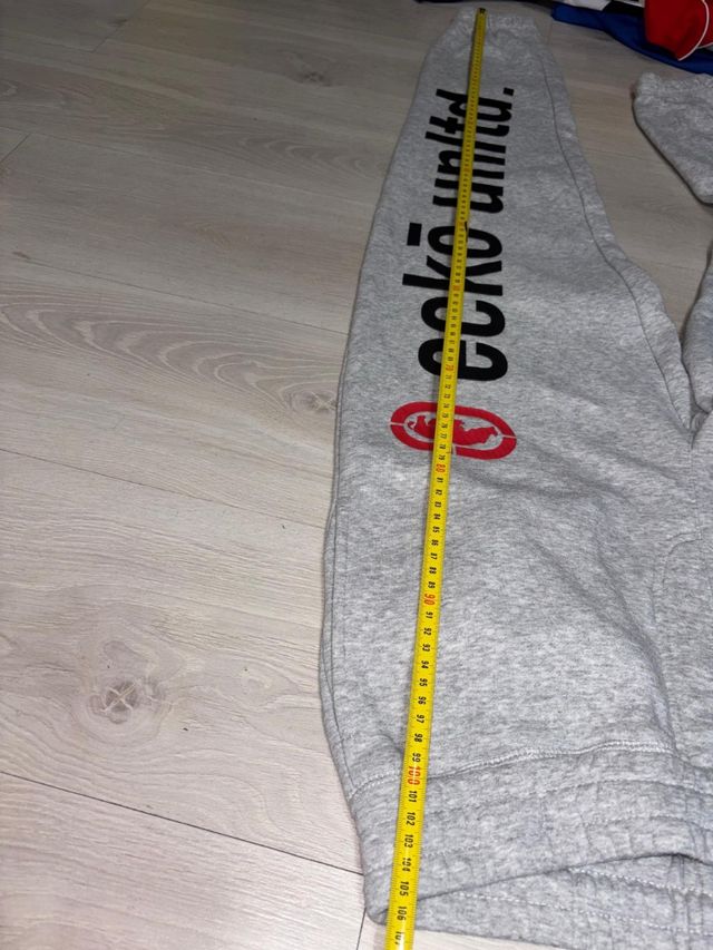 Pantalones Ecko Unltd Gris Y2K baggy fit joggers