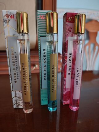 Perfumes AQC - 3 miniaturas
