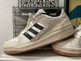 Zapatillas Adidas Forum Low - Beige/Blanco