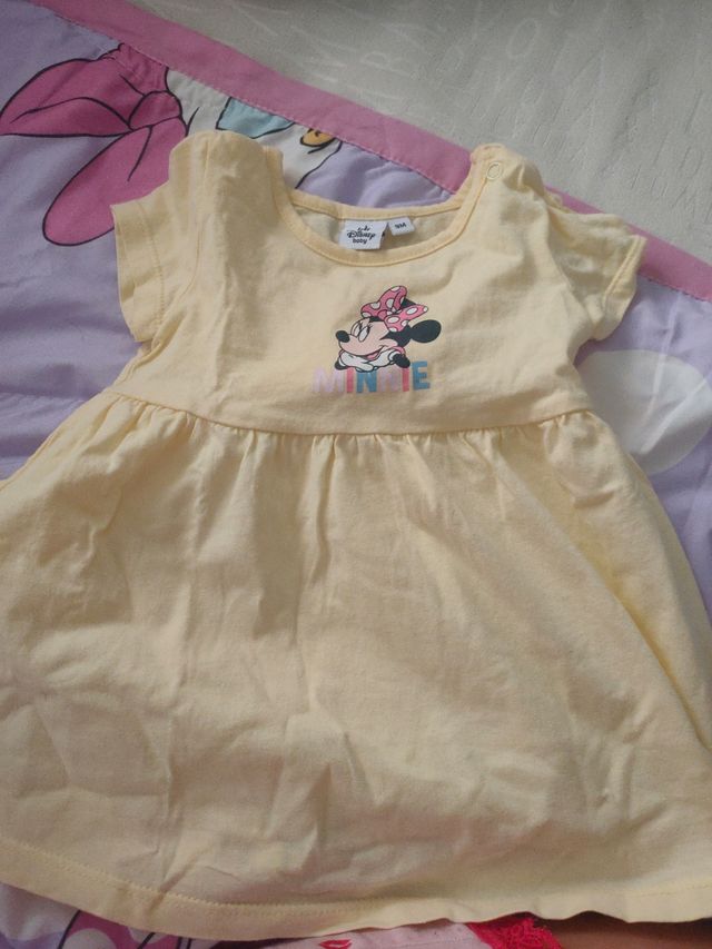 Vestido Minnie Mouse  Bebé